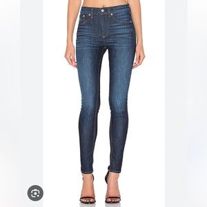 🥑Rag & Bone 10” skinny jeans in Clean Mojave denim 25